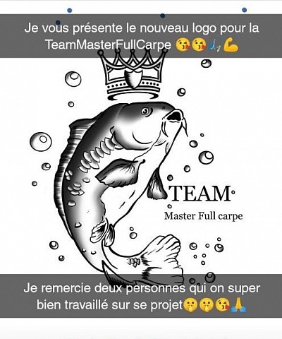 Logo realisé pour un passionné de peche a la carpe